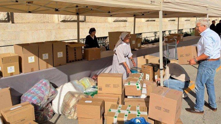 Colecta para Ucrania en el Vaticano: «Un hermoso testimonio de la Iglesia»
